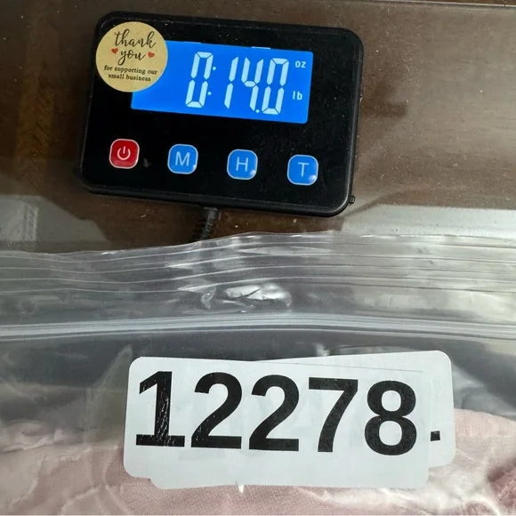 Merokeety Pink Smocked Midi Dress M Cottagecore Puff Sleeve Tiered - Picture 13 of 13